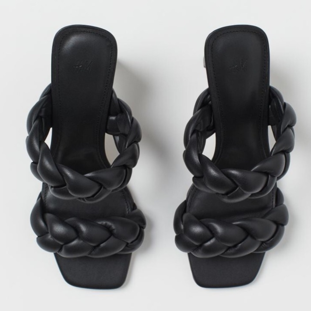 H&M leather heels